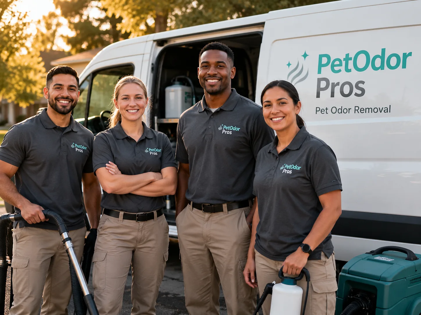 Pet Odor Removal team serving Enochs, TX